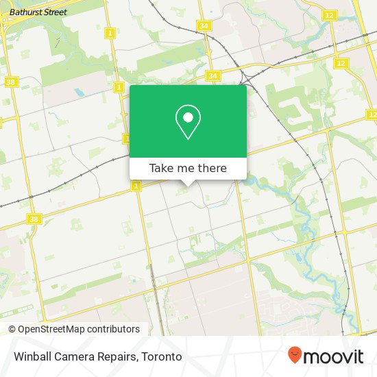 Winball Camera Repairs map