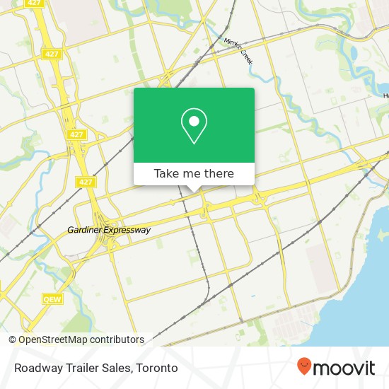 Roadway Trailer Sales map