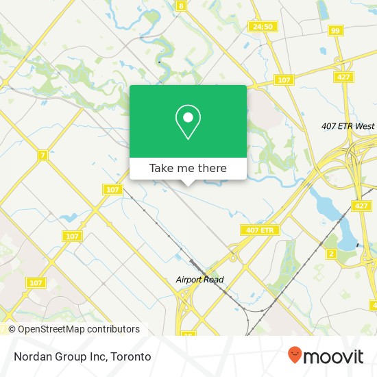 Nordan Group Inc map