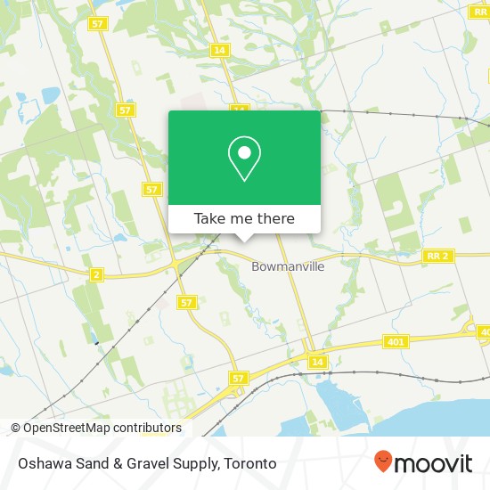 Oshawa Sand & Gravel Supply plan