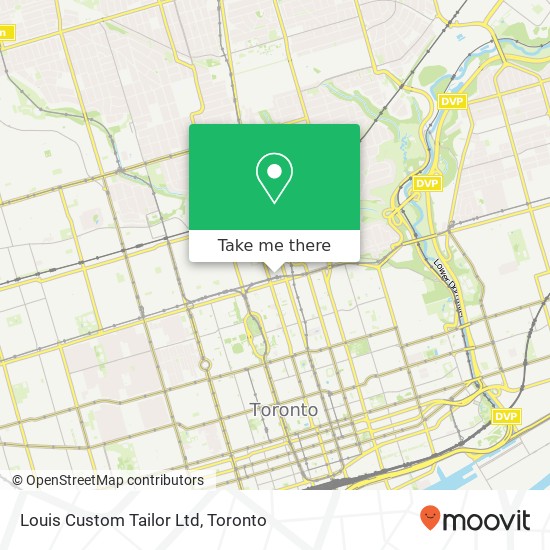 Louis Custom Tailor Ltd map