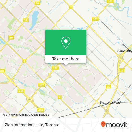 Zion International Ltd map