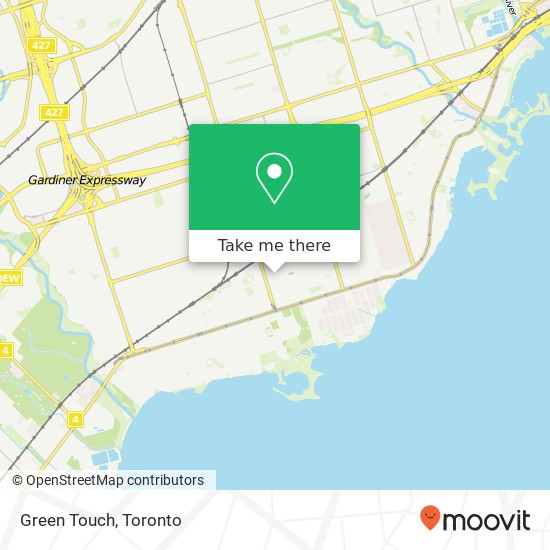 Green Touch map
