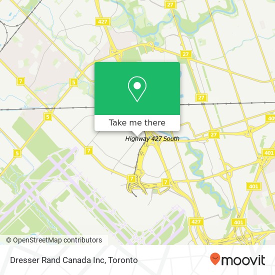 Dresser Rand Canada Inc map