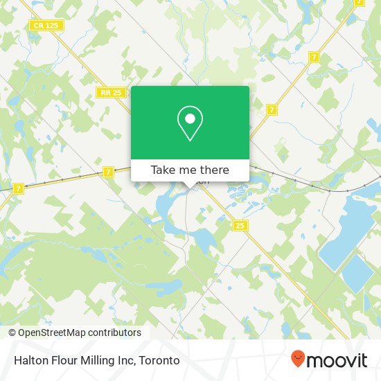 Halton Flour Milling Inc map