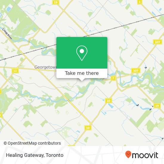Healing Gateway map