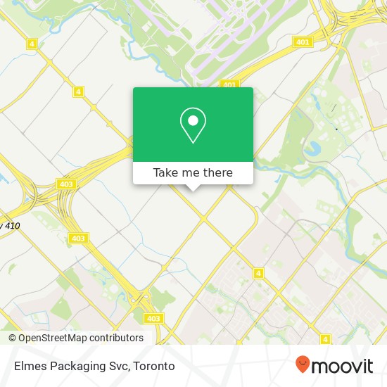 Elmes Packaging Svc map