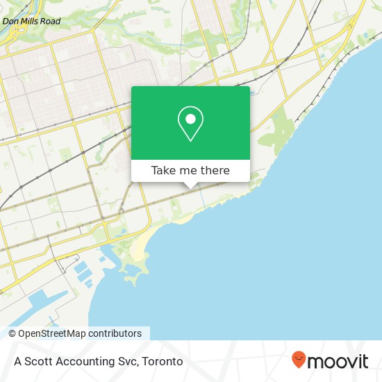 A Scott Accounting Svc map