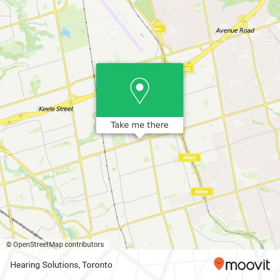Hearing Solutions map