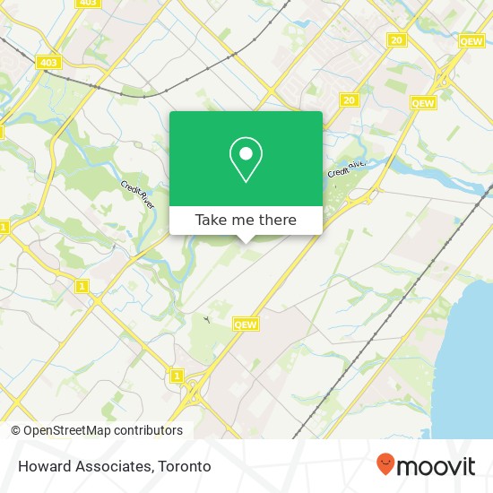 Howard Associates map