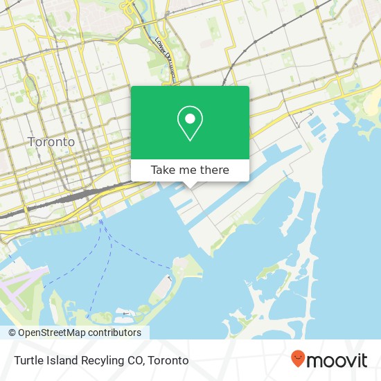 Turtle Island Recyling CO map