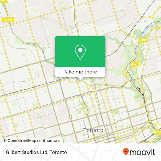 Gilbert Studios Ltd map