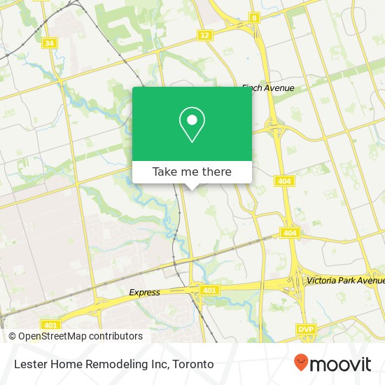 Lester Home Remodeling Inc map