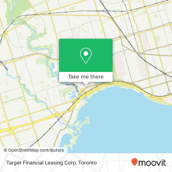 Target Financial Leasing Corp map
