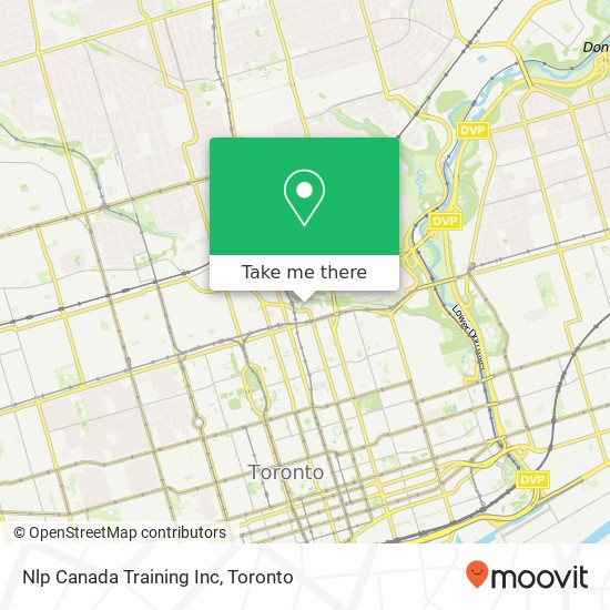 Nlp Canada Training Inc map