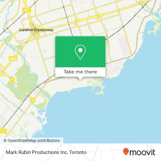Mark Rubin Productions Inc map