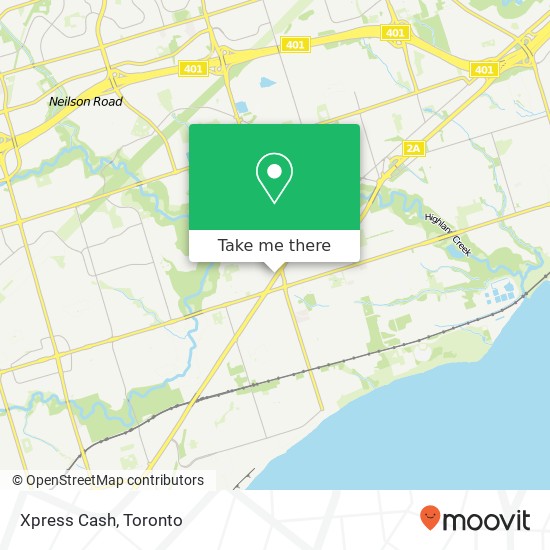 Xpress Cash map