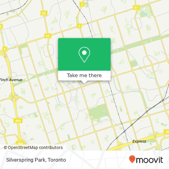 Silverspring Park map