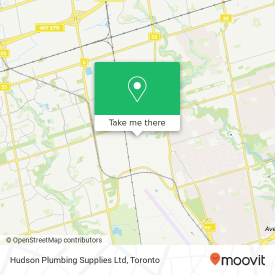 Hudson Plumbing Supplies Ltd map