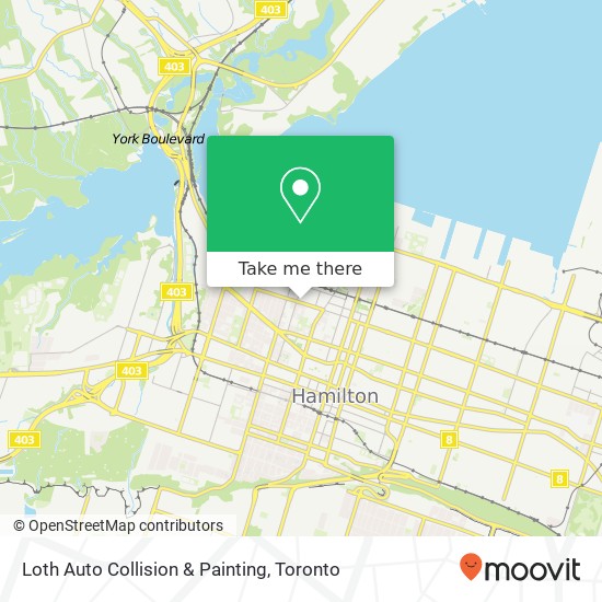 Loth Auto Collision & Painting map