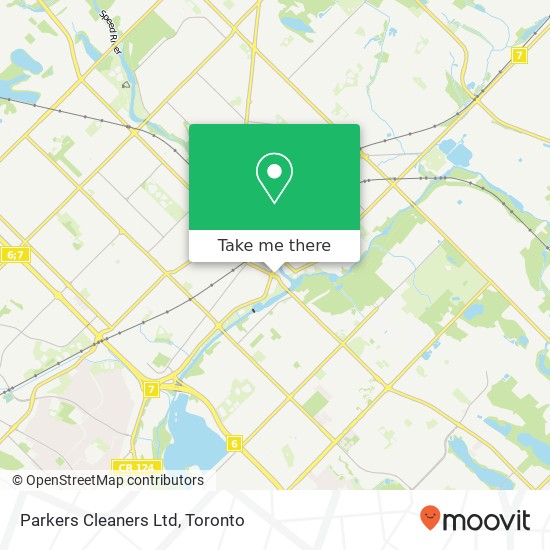 Parkers Cleaners Ltd map