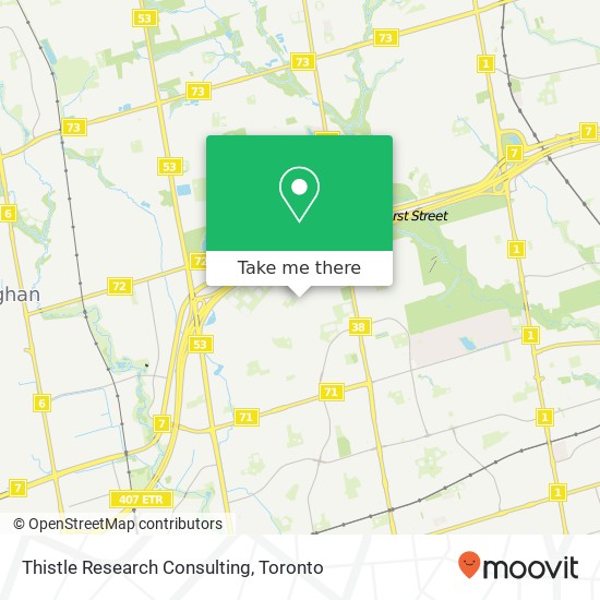 Thistle Research Consulting map