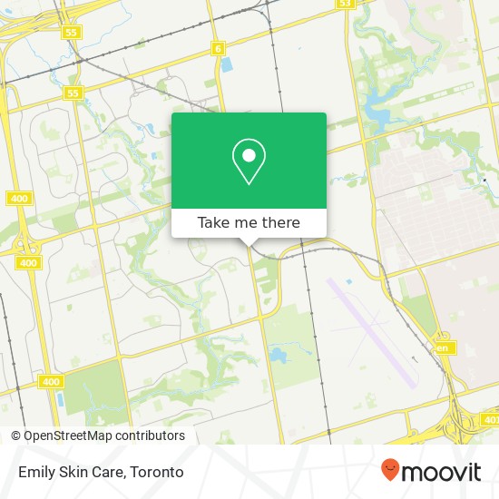 Emily Skin Care map