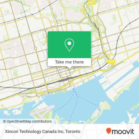 Xincon Technology Canada Inc map