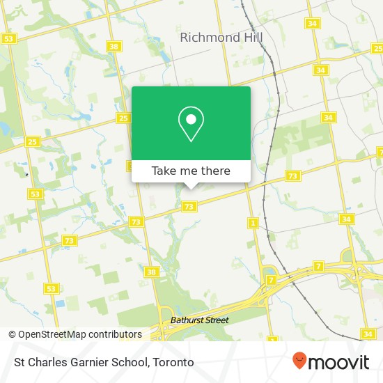 St Charles Garnier School map