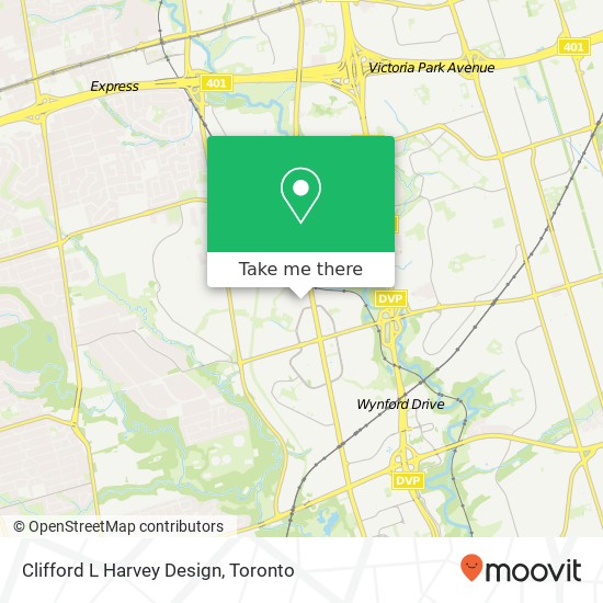 Clifford L Harvey Design map