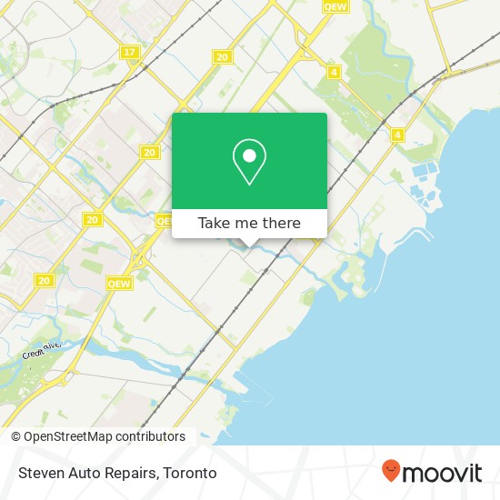 Steven Auto Repairs map