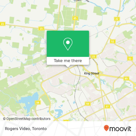 Rogers Video map