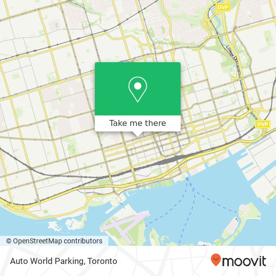 Auto World Parking map