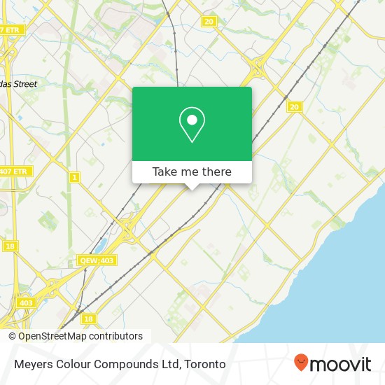 Meyers Colour Compounds Ltd map