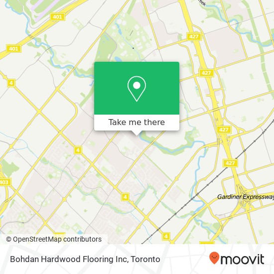 Bohdan Hardwood Flooring Inc map