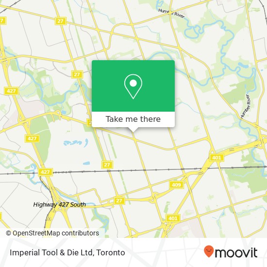 Imperial Tool & Die Ltd map