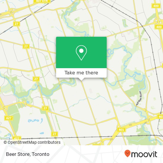 Beer Store map