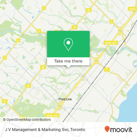 J V Management & Marketing Svc map