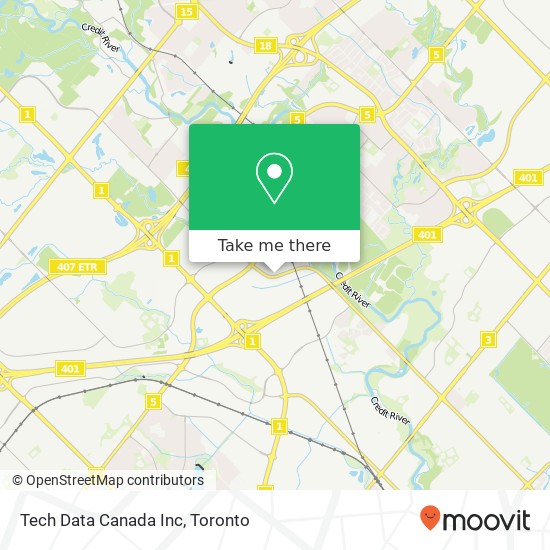 Tech Data Canada Inc map