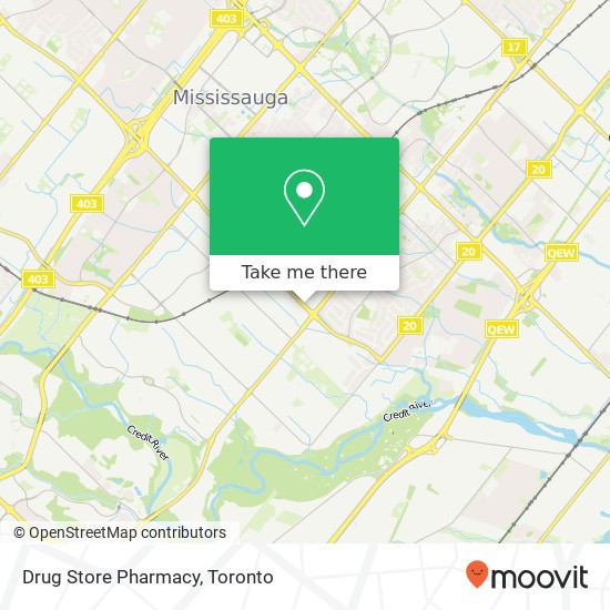 Drug Store Pharmacy map