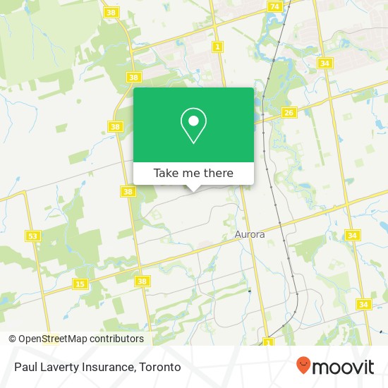 Paul Laverty Insurance map