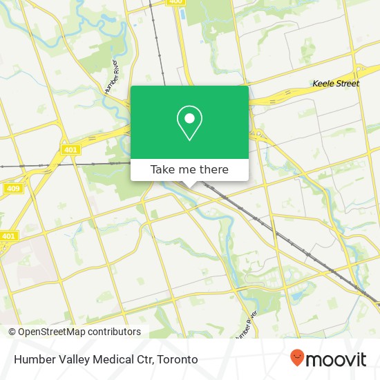 Humber Valley Medical Ctr map