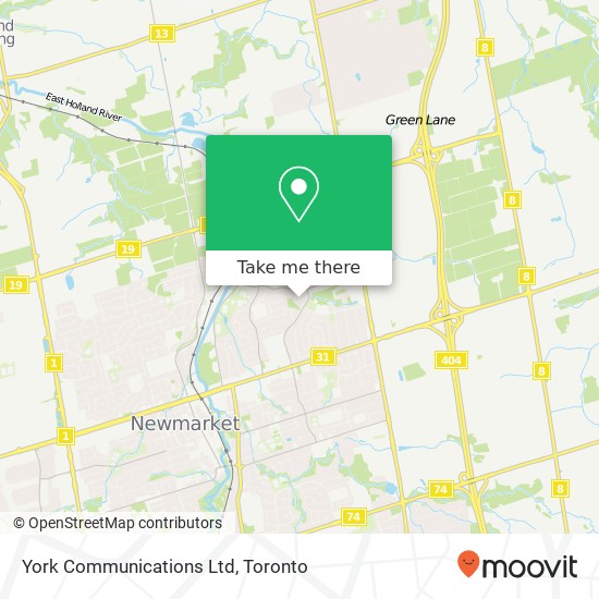 York Communications Ltd map