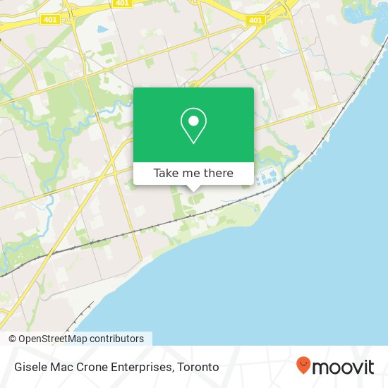 Gisele Mac Crone Enterprises map