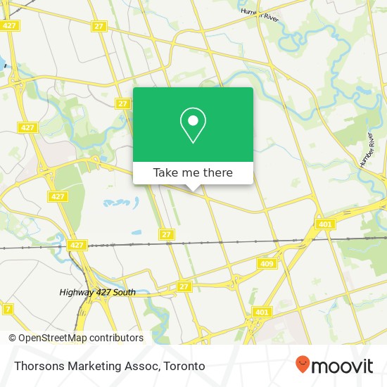 Thorsons Marketing Assoc map