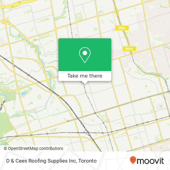 D & Cees Roofing Supplies Inc map