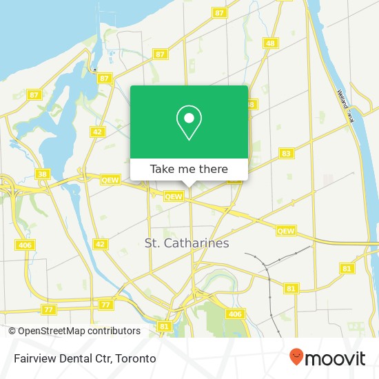 Fairview Dental Ctr map