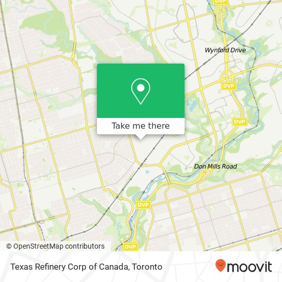 Texas Refinery Corp of Canada map