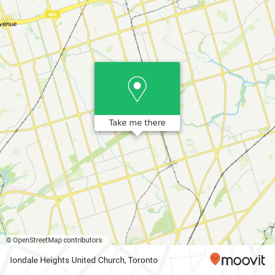 Iondale Heights United Church map