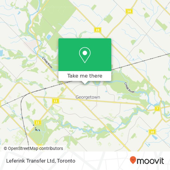 Leferink Transfer Ltd map